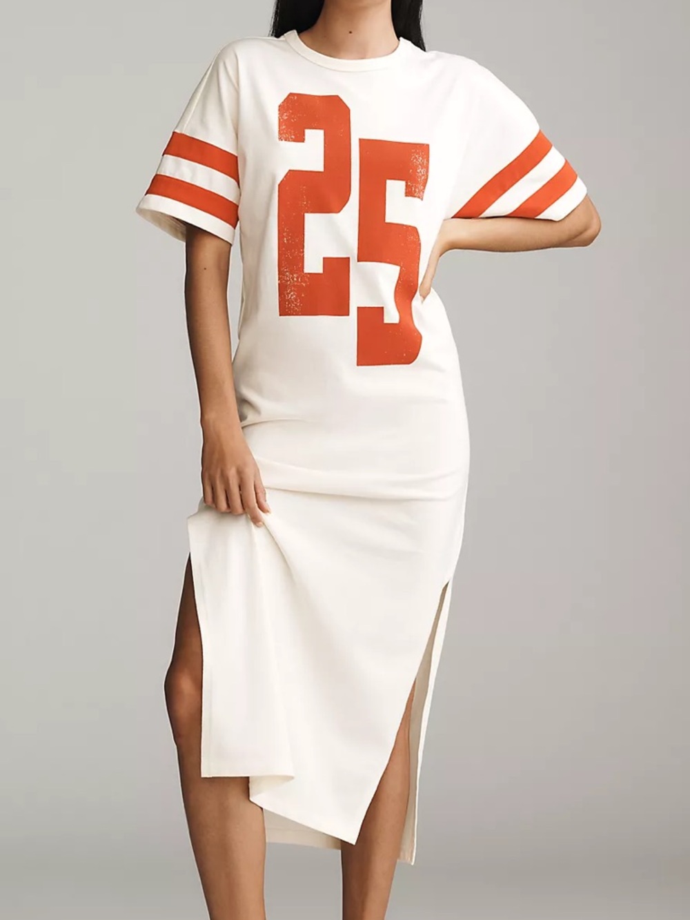 Daily Practice Graphic T-Shirt Midi Dress